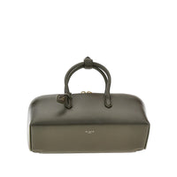 Alaia Women Box Leather Small 'Delta' Bag