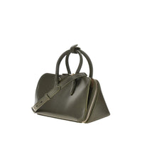 Alaia Women Box Leather Small 'Delta' Bag