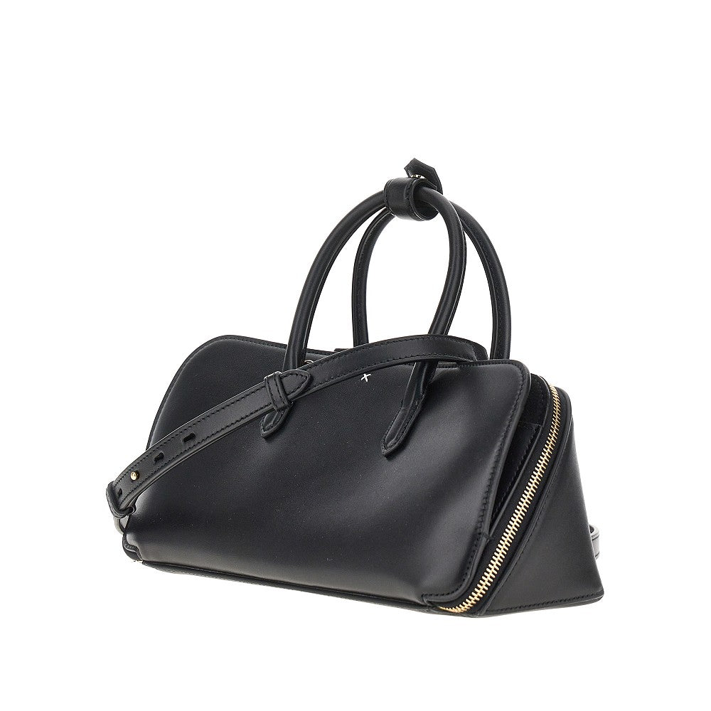 Alaia Women Box Leather Small 'Delta' Bag