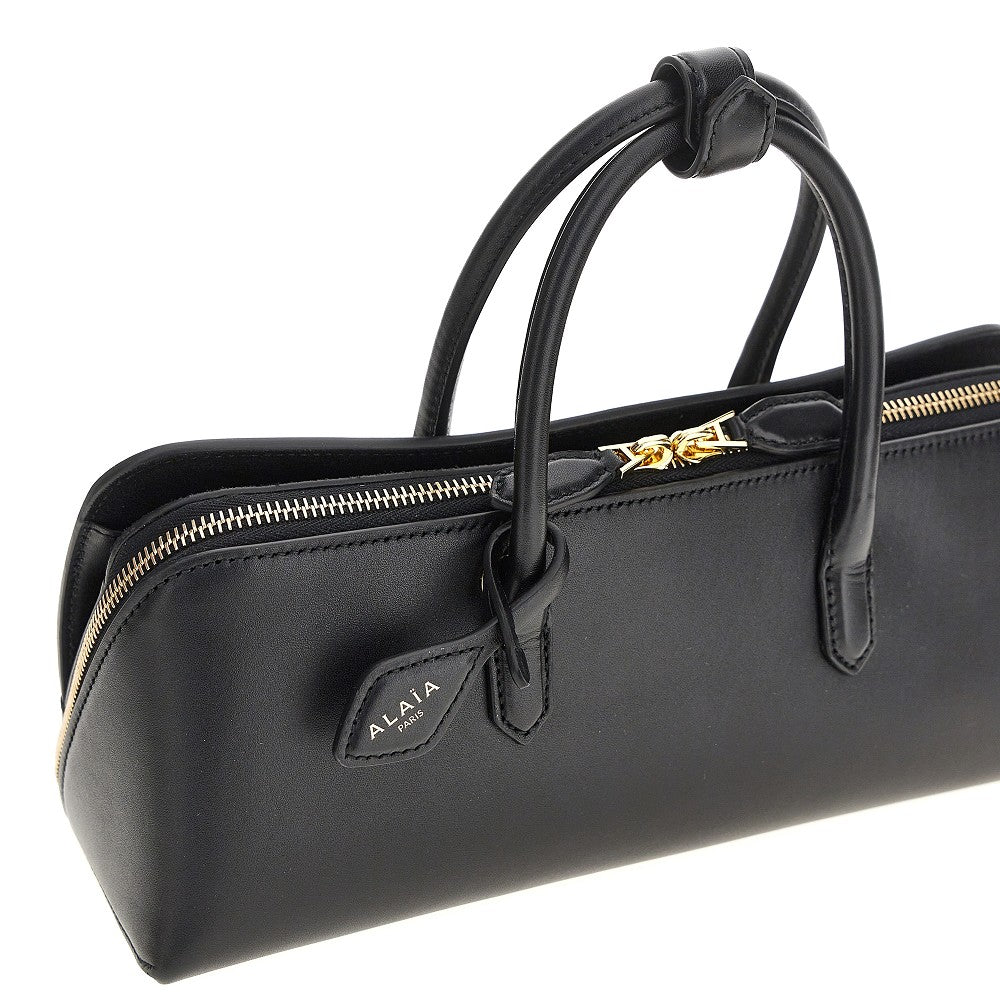 Alaia Women Box Leather Small 'Delta' Bag