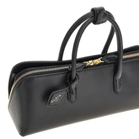 Alaia Women Box Leather Small 'Delta' Bag