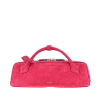 ALAIA Alaia Women Suede Leather 'Le Teckel' Clutch