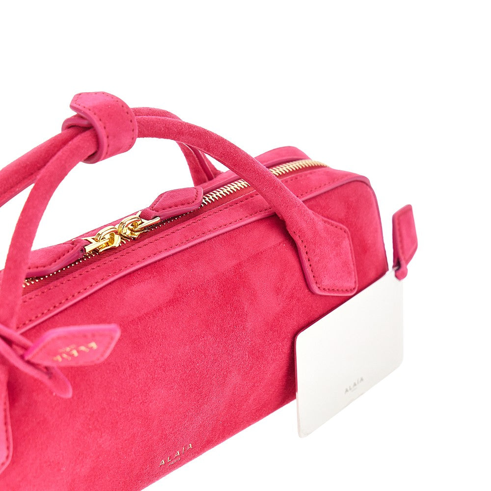 ALAIA Alaia Women Suede Leather 'Le Teckel' Clutch