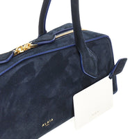 ALAIA Alaia Women Nubuck Leather Medium 'Le Teckel' Bag