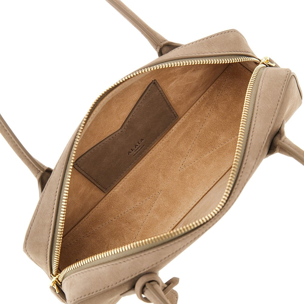 ALAIA Alaia Women Nubuck Leather Small 'Le Teckel' Bag