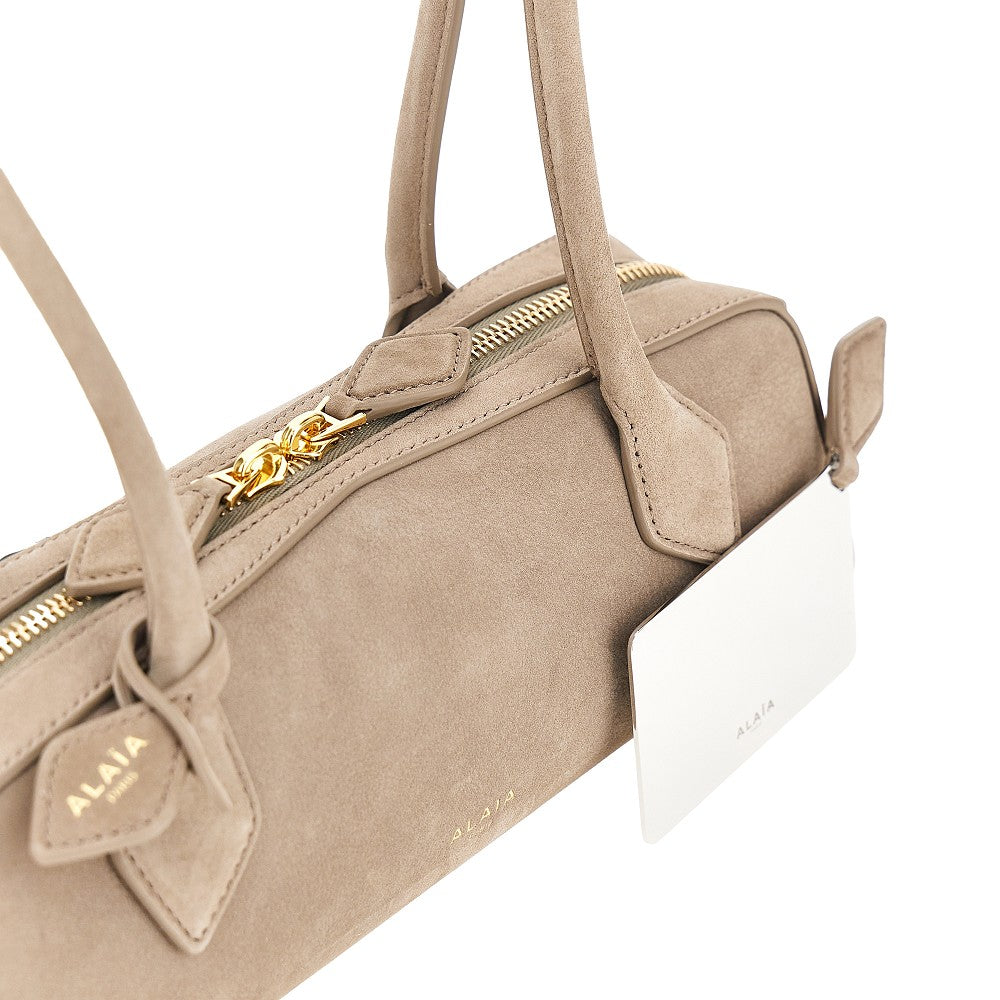 ALAIA Alaia Women Nubuck Leather Small 'Le Teckel' Bag