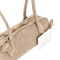 ALAIA Alaia Women Nubuck Leather Small 'Le Teckel' Bag