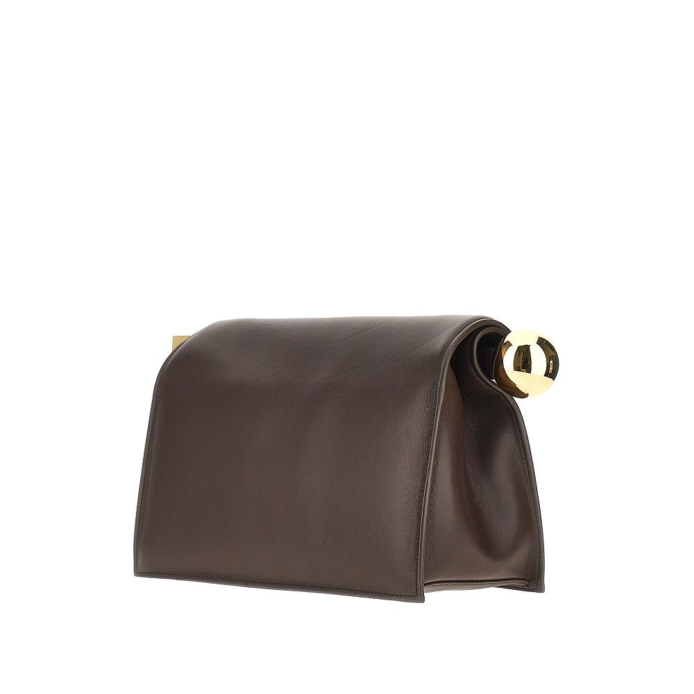 JACQUEMUS Jacquemus Women Nappa Leather 'Rond Carré' Clutch