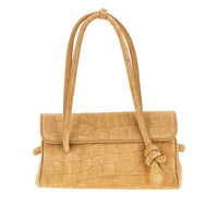 Jacquemus Women Embossed Suede Leather 'Turismo Long' Bag