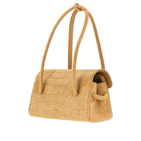 Jacquemus Women Embossed Suede Leather 'Turismo Long' Bag