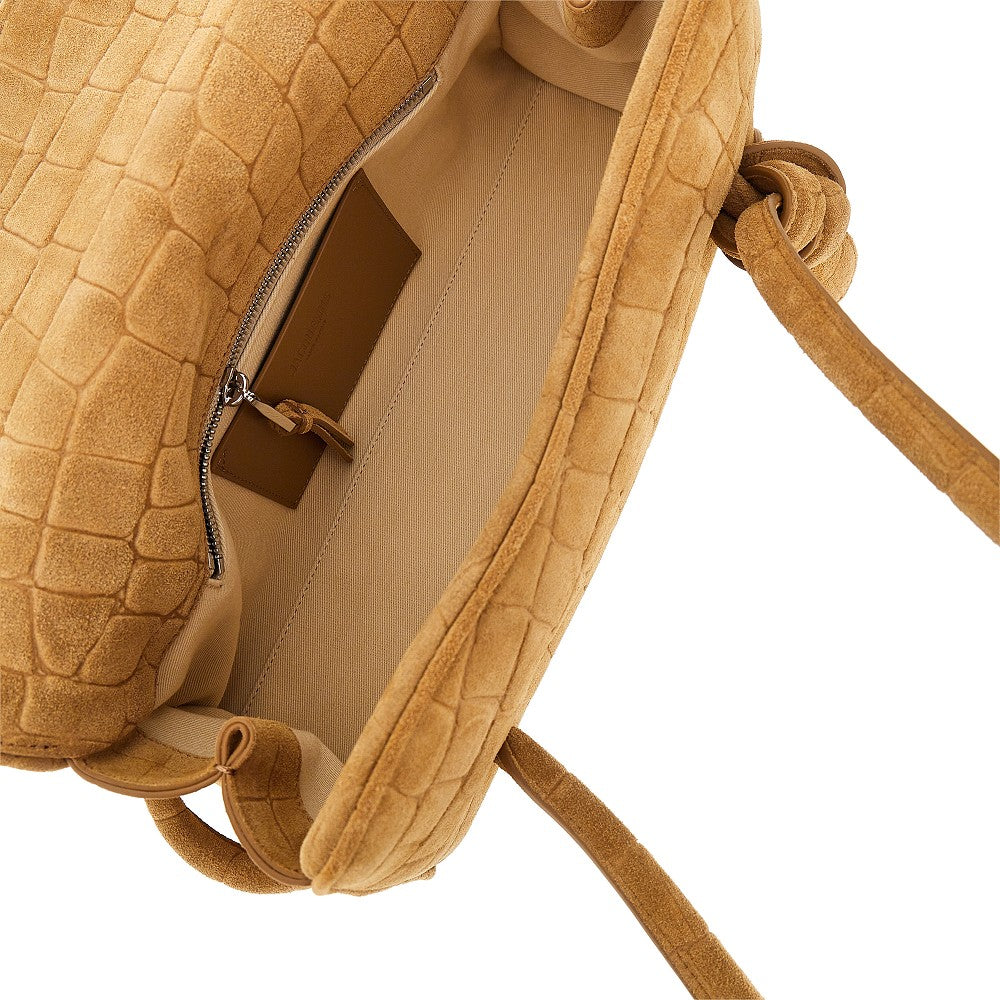 Jacquemus Women Embossed Suede Leather 'Turismo Long' Bag