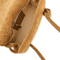 Jacquemus Women Embossed Suede Leather 'Turismo Long' Bag