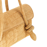 Jacquemus Women Embossed Suede Leather 'Turismo Long' Bag