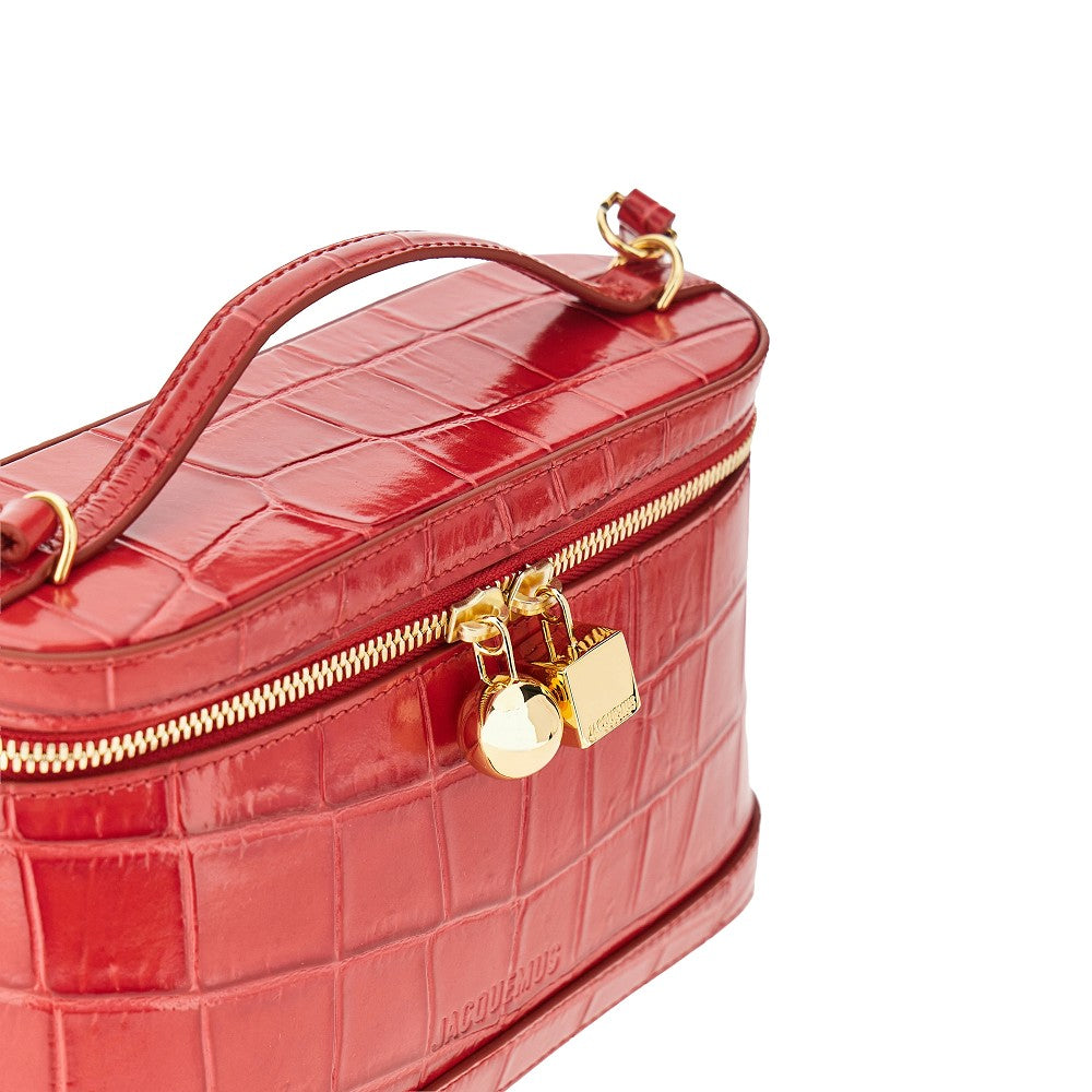 JACQUEMUS Jacquemus Women Leather Petit Vanity Bag