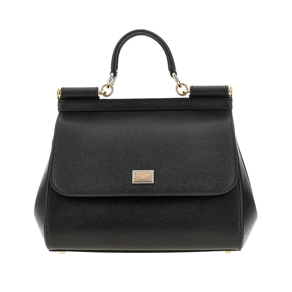 DOLCE&GABBANA Dolce&Gabbana Women Dauphine Leather Large 'Sicily' Bag