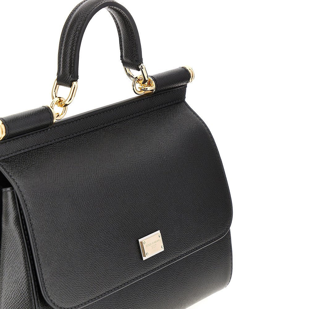 DOLCE&GABBANA Dolce&Gabbana Women Dauphine Leather Large 'Sicily' Bag