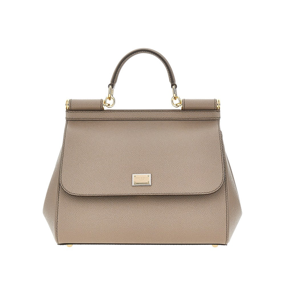 DOLCE&GABBANA Dolce&Gabbana Women Dauphine Leather Large 'Sicily' Bag