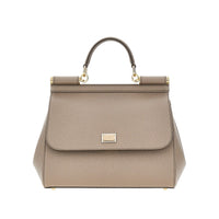 DOLCE&GABBANA Dolce&Gabbana Women Dauphine Leather Large 'Sicily' Bag