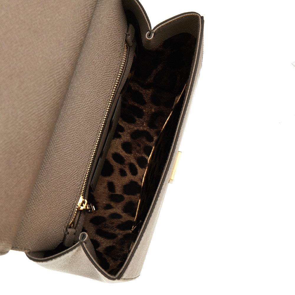 DOLCE&GABBANA Dolce&Gabbana Women Dauphine Leather Large 'Sicily' Bag