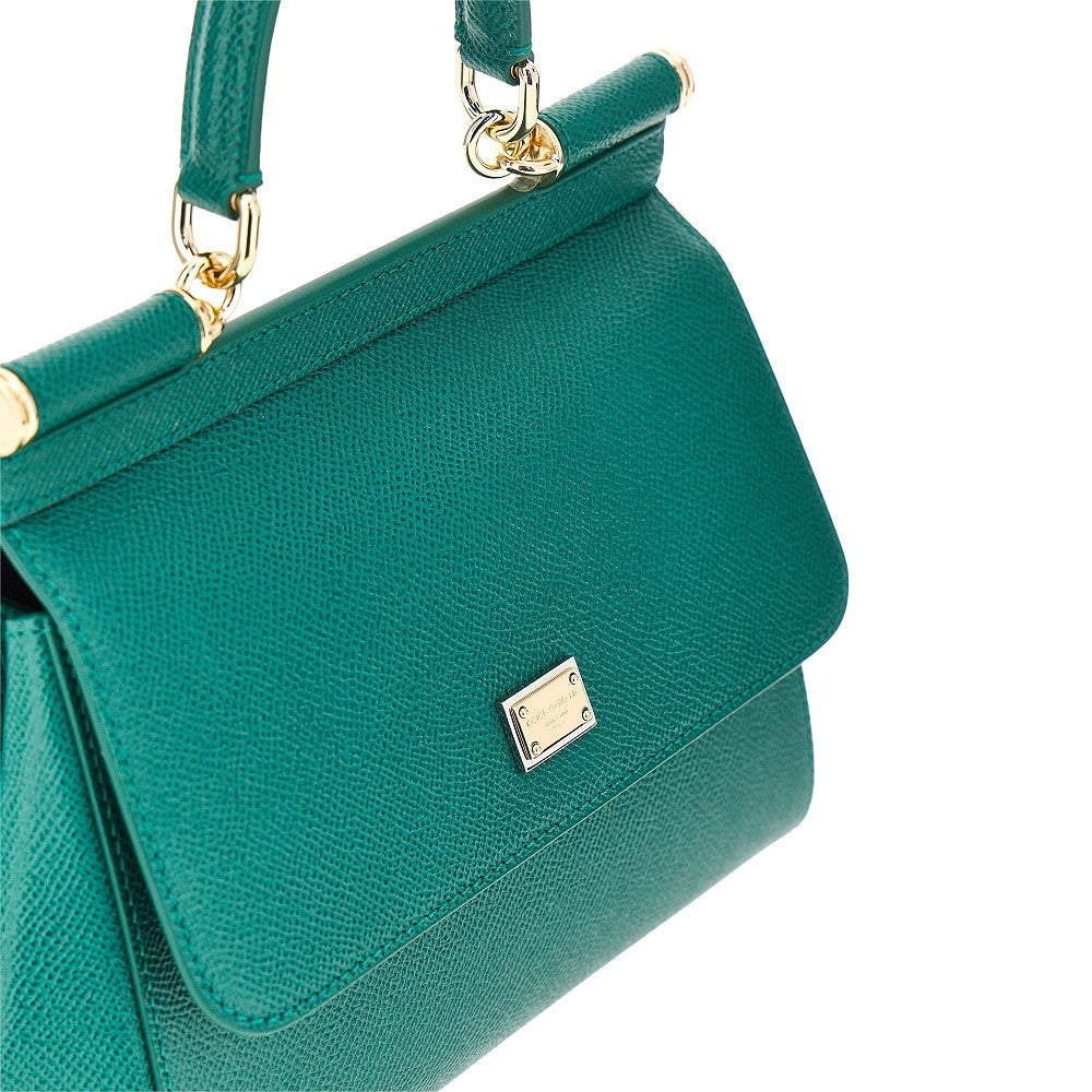DOLCE&GABBANA Dolce&Gabbana Women Dauphine Leather Medium 'Sicily' Bag