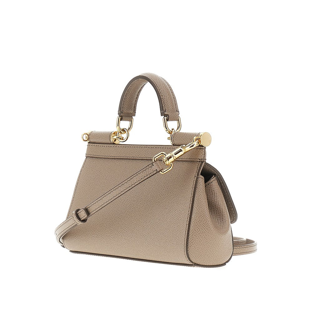 DOLCE&GABBANA Dolce&Gabbana Women Dauphine Leather Small 'Sicily' Bag