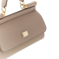 DOLCE&GABBANA Dolce&Gabbana Women Dauphine Leather Small 'Sicily' Bag