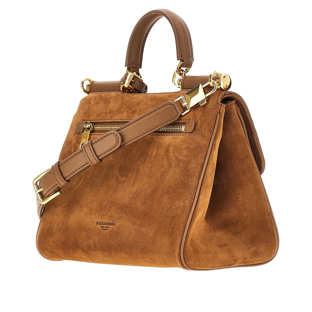 DOLCE&GABBANA Dolce&Gabbana Women Suede Leather 'My Sicily' Bag
