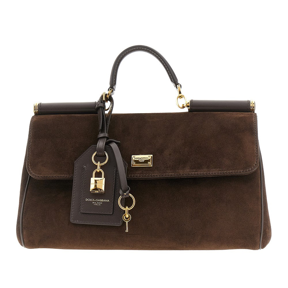 DOLCE&GABBANA Dolce&Gabbana Women Suede Leather 'My Sicily' Handbag