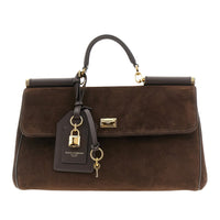 DOLCE&GABBANA Dolce&Gabbana Women Suede Leather 'My Sicily' Handbag