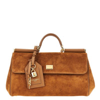 DOLCE&GABBANA Dolce&Gabbana Women Suede Leather 'My Sicily' Handbag