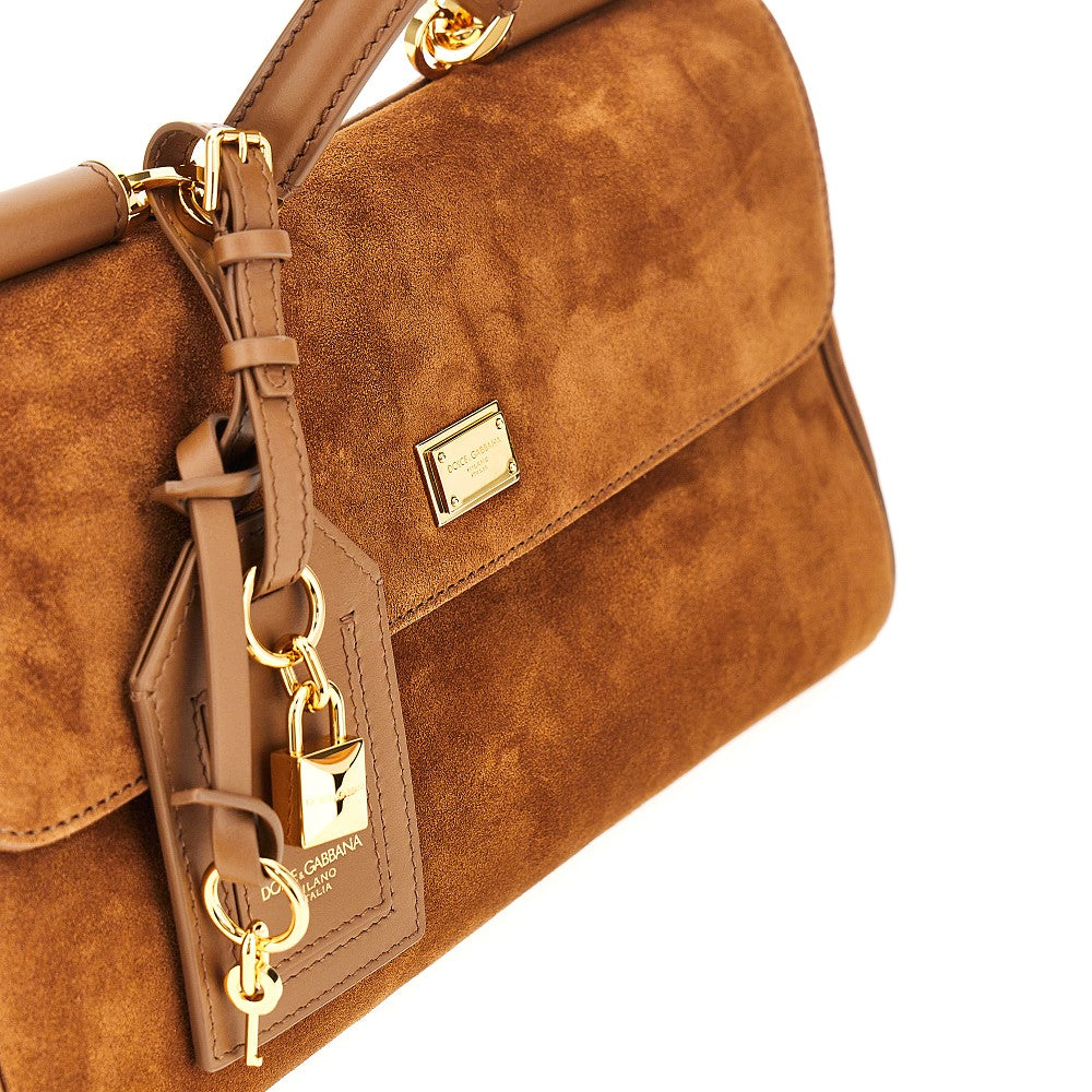 DOLCE&GABBANA Dolce&Gabbana Women Suede Leather 'My Sicily' Handbag