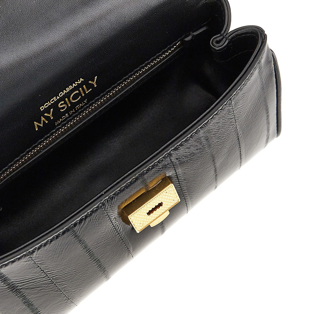 DOLCE&GABBANA Dolce&Gabbana Women Eel Leather Mini 'My Sicily' Bag