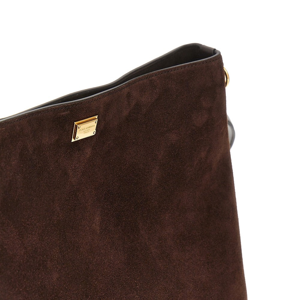 DOLCE&GABBANA Dolce&Gabbana Women 'Vittoria' Suede Leather Big Bag