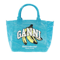 GANNI Ganni Women Shopping Bag With Banana Print