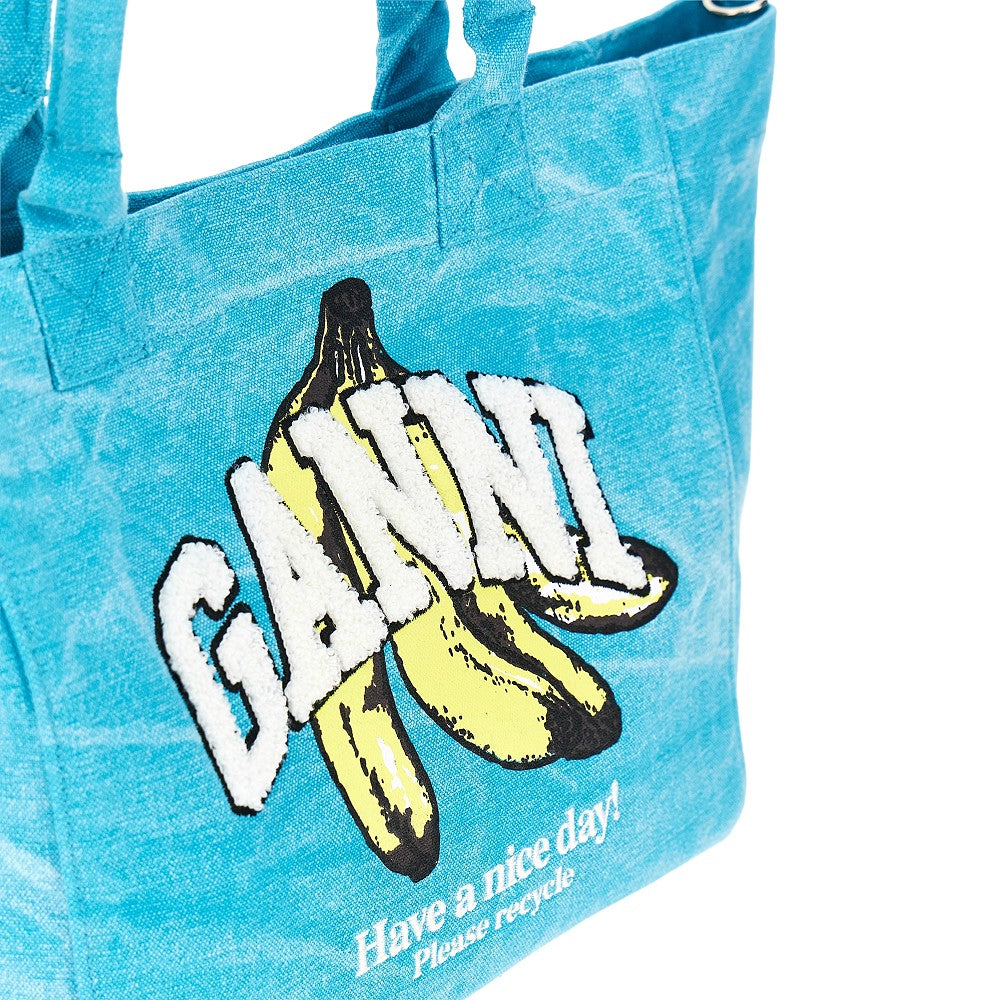 GANNI Ganni Women Shopping Bag With Banana Print