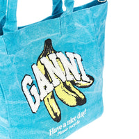 GANNI Ganni Women Shopping Bag With Banana Print