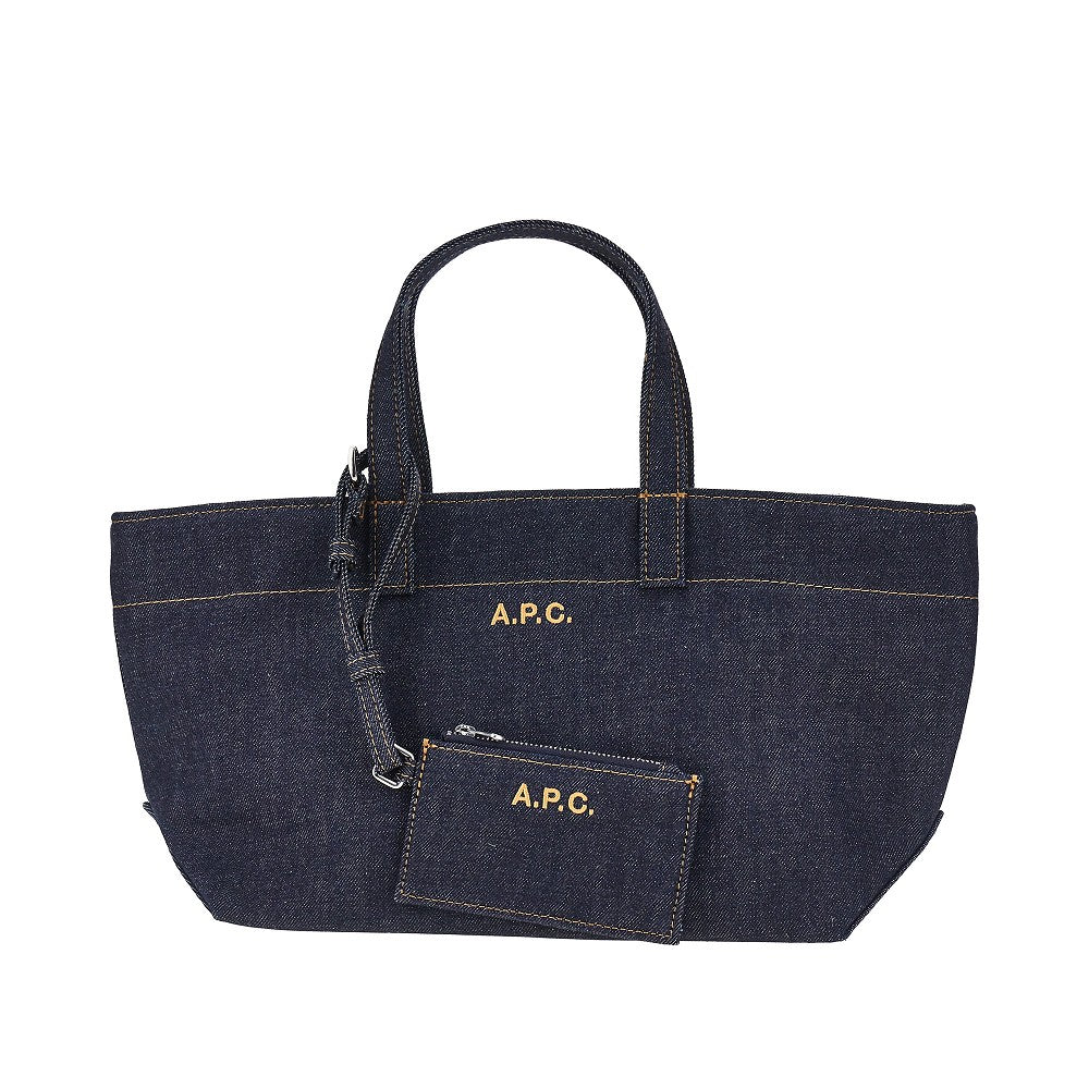 A.P.C. A.P.C. Women Denim Small 'Le Drummer Toile' Bag