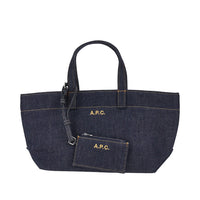 A.P.C. A.P.C. Women Denim Small 'Le Drummer Toile' Bag