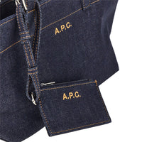 A.P.C. A.P.C. Women Denim Small 'Le Drummer Toile' Bag