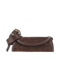 Jil Sander Women Suede Leather Small 'Cannolo' Bag