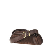 Jil Sander Women Suede Leather Small 'Cannolo' Bag