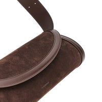 Jil Sander Women Suede Leather Small 'Cannolo' Bag