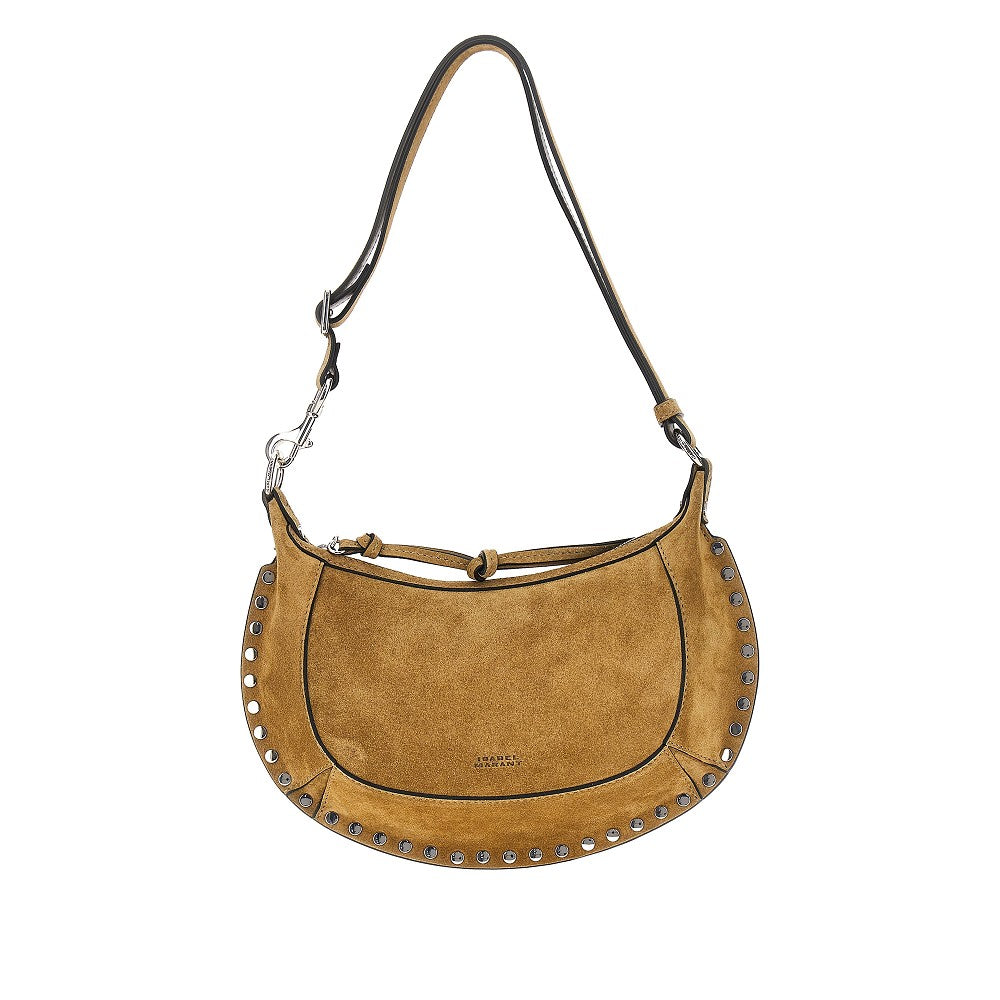 Isabel Marant Women Suede Leather Oskan Moon Bag