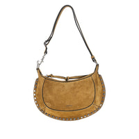 Isabel Marant Women Suede Leather Oskan Moon Bag