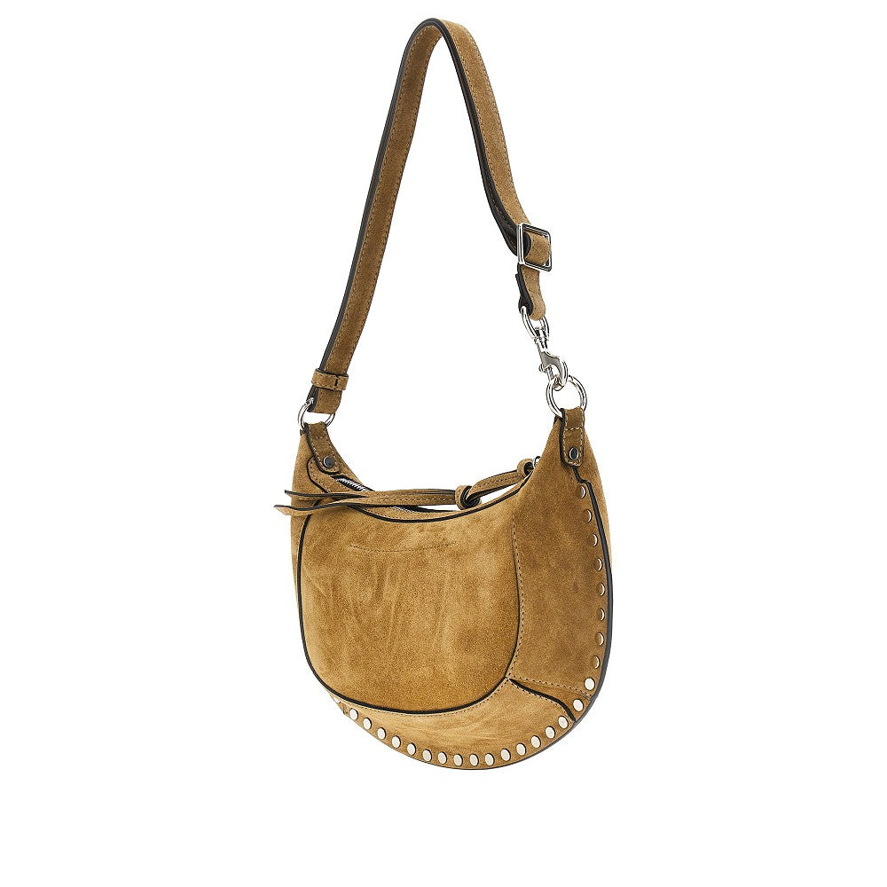 Isabel Marant Women Suede Leather Oskan Moon Bag