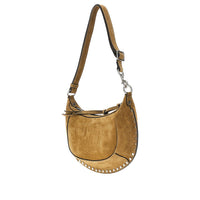 Isabel Marant Women Suede Leather Oskan Moon Bag