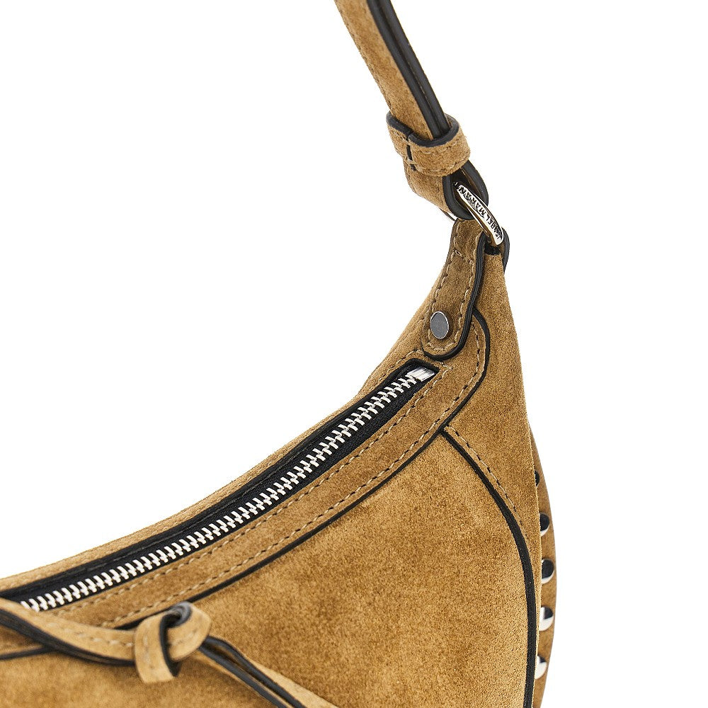 Isabel Marant Women Suede Leather Oskan Moon Bag