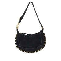 Isabel Marant Women Suede Leather Oskan Moon Bag
