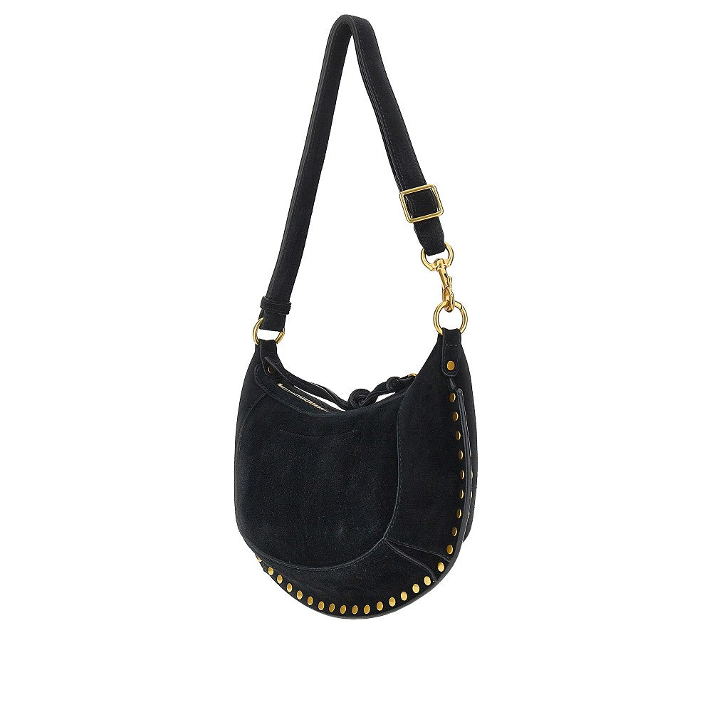 Isabel Marant Women Suede Leather Oskan Moon Bag