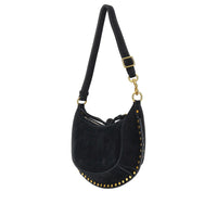 Isabel Marant Women Suede Leather Oskan Moon Bag